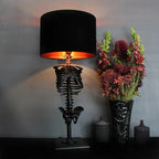 Gothic Skelett Tischlampe