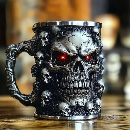 Skull-Tasse „Darkness“ – Legendärer Stil für heiße Getränke Mivoza Deutschland