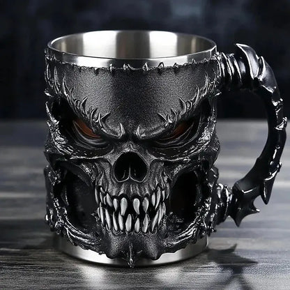 Skull-Tasse „Darkness“ – Legendärer Stil für heiße Getränke Mivoza Deutschland