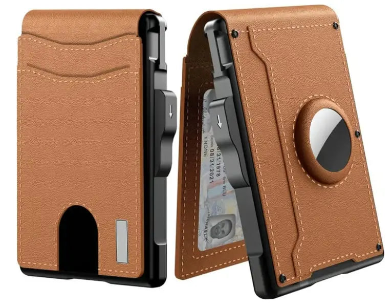 Slim Wallet mit RFID-Schutz und Karten-Pop-Up-System Mivoza Deutschland