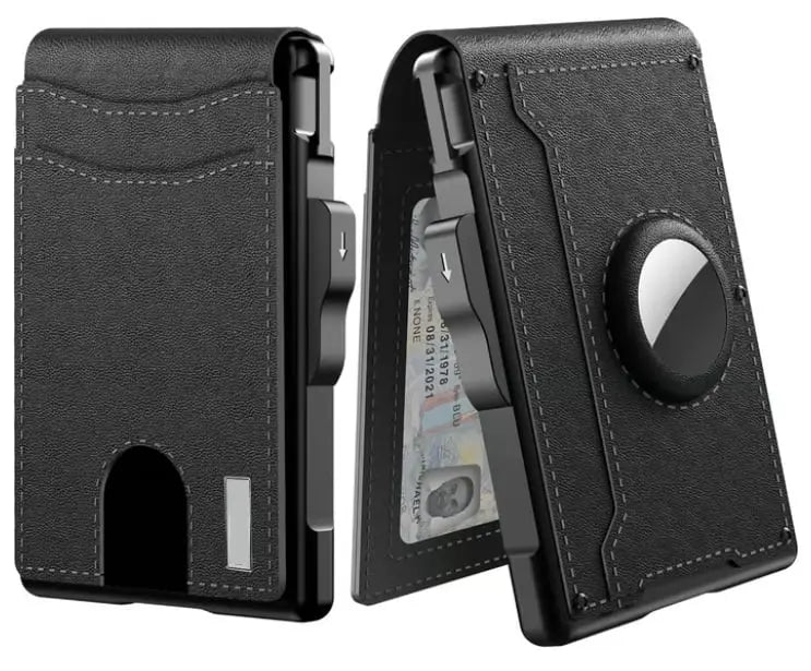 Slim Wallet mit RFID-Schutz und Karten-Pop-Up-System Mivoza Deutschland