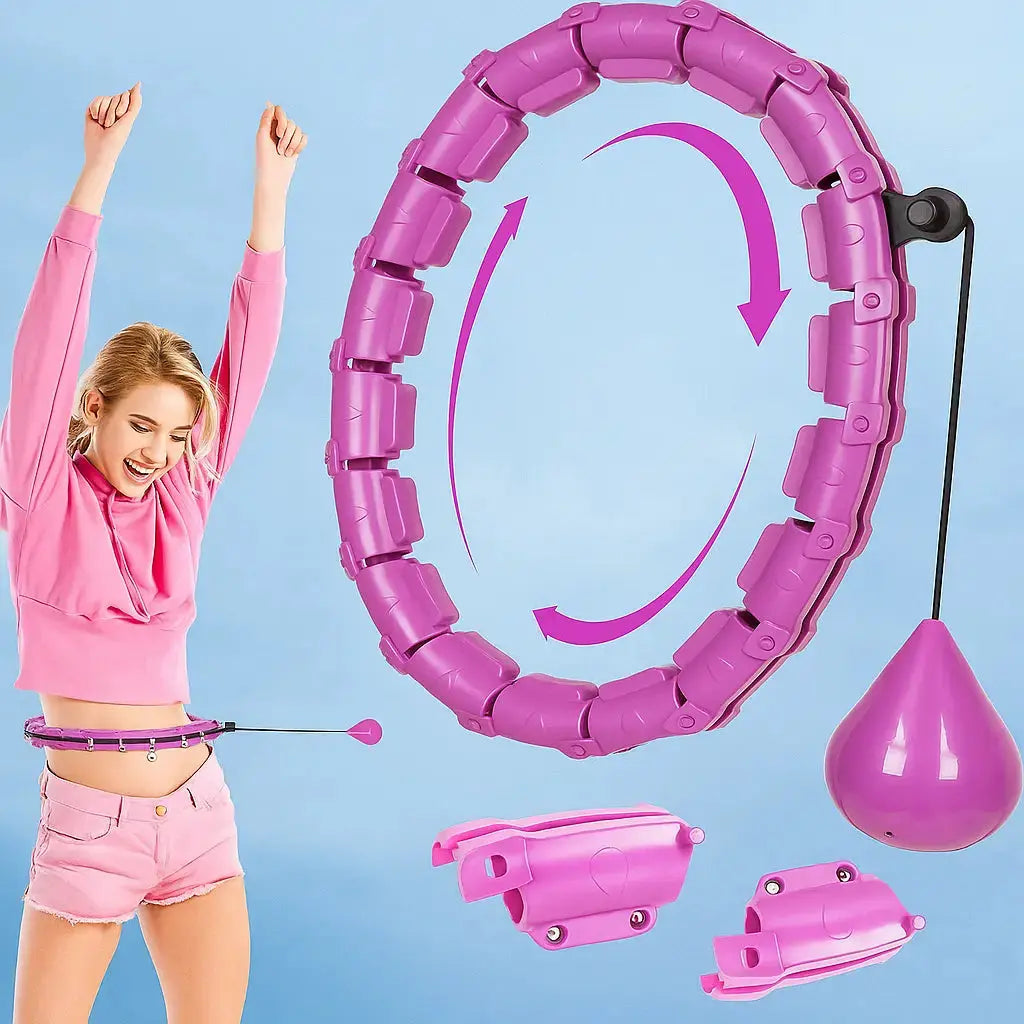 Smart Hula Hoop mit Gewicht – Verstellbar & mit sanftem Massageeffekt Mivoza Deutschland
