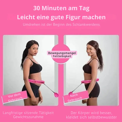 Smart Hula Hoop mit Gewicht – Verstellbar & mit sanftem Massageeffekt Mivoza Deutschland