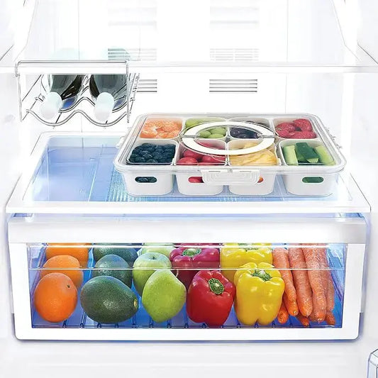 Snackbox mit 8 Fächern – Ordnung für unterwegs Mivoza Deutschland
