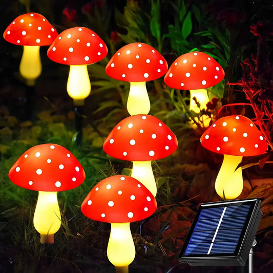 Solar-Gartenleuchten Pilzform – Verwandeln Außenbereiche in ein Märchenland Mivoza Deutschland