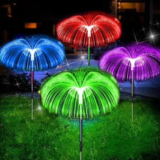 Solar-Gartenlicht Qualle – Hypnotischer Farbwechsel bei Nacht Mivoza Deutschland