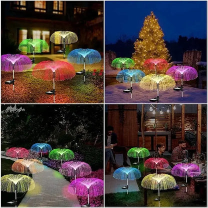 Solar-Gartenlicht Qualle – Hypnotischer Farbwechsel bei Nacht Mivoza Deutschland