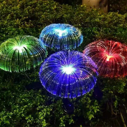 Solar-Gartenlicht Qualle – Hypnotischer Farbwechsel bei Nacht Mivoza Deutschland