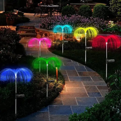 Solar-Gartenlicht Qualle – Hypnotischer Farbwechsel bei Nacht Mivoza Deutschland