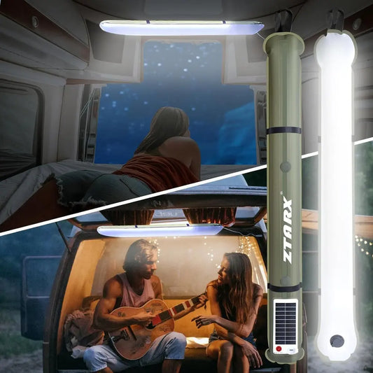 Solar-LED-Lichtschlauch für Camping & Outdoor Mivoza Deutschland