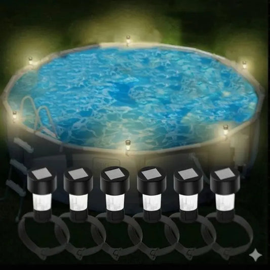 Solar Poolleuchten – stilvolle Beleuchtung für Garten & Terrasse ohne Kabel Mivoza Deutschland