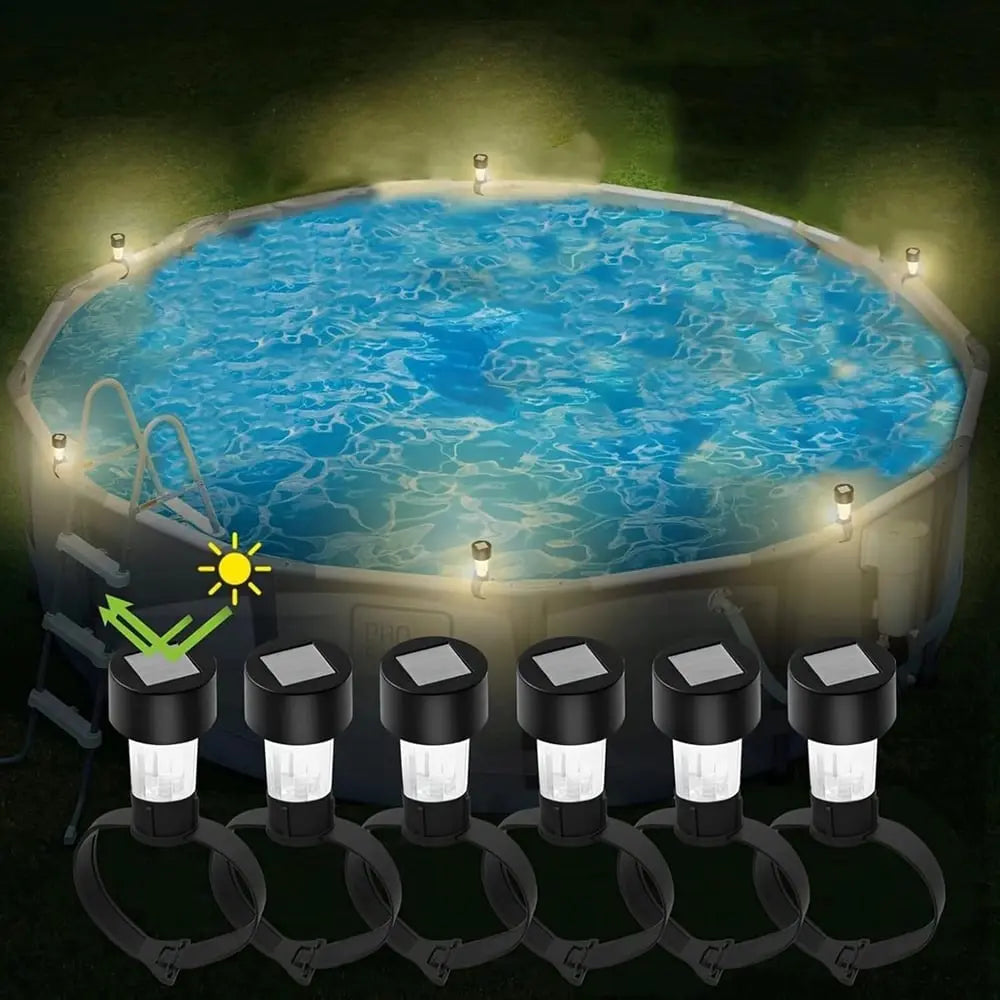 Solar-Poolleuchten — warme Atmosphäre und mehr Sicherheit Mivoza Deutschland