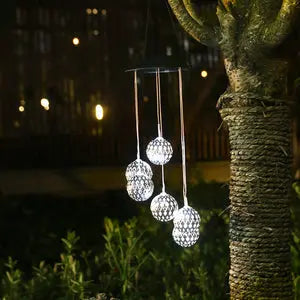 Solarbetriebene LED-Windspiel Mivoza Deutschland