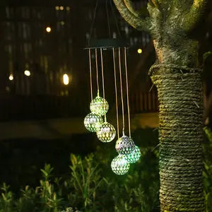Solarbetriebene LED-Windspiel Mivoza Deutschland