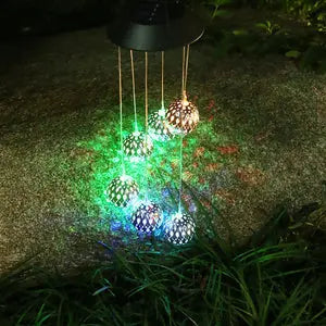 Solarbetriebene LED-Windspiel Mivoza Deutschland