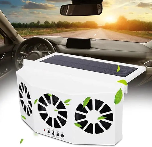 Solarbetriebener Auto-Ventilator – Kabellos & Kompakt Mivoza Deutschland