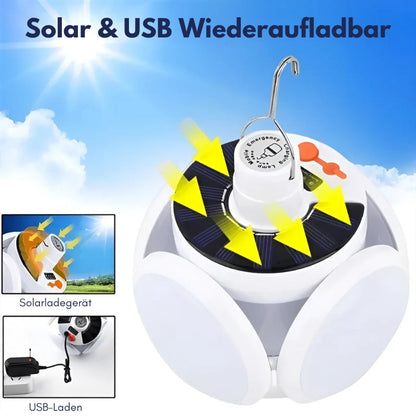 Tragbare, wiederaufladbare USB-LED-Lampe