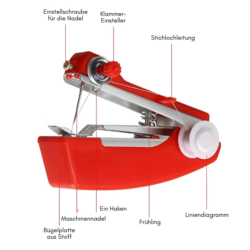 Tragbare Handnähmaschine