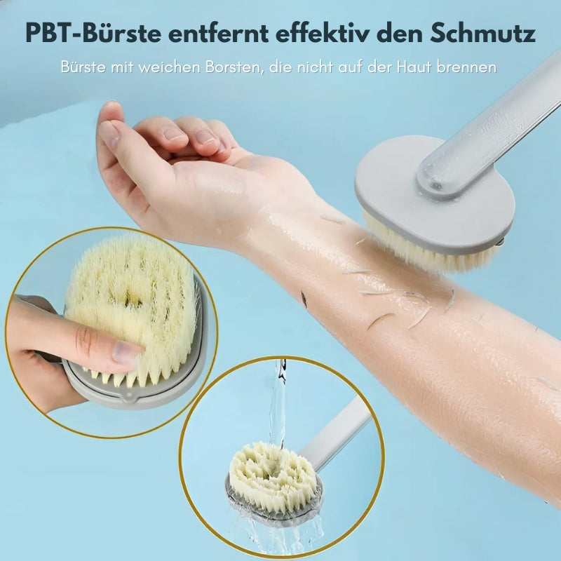 1+1 Gratis | Ergonomische Badebürste mit langem Stiel