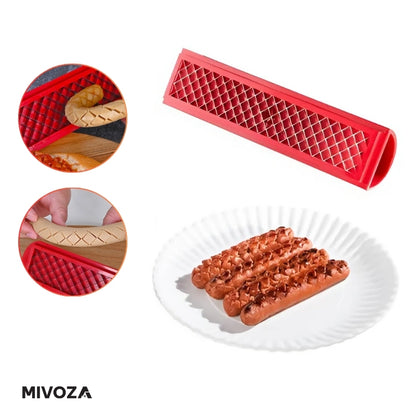 Effizienter Hot Dog Slicer Schneidegerät für BBQ-Würste