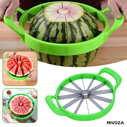 Effizienter Wassermelonenschneider - Schneidegerät aus Edelstahl