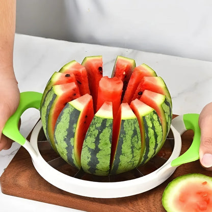 Effizienter Wassermelonenschneider - Schneidegerät aus Edelstahl