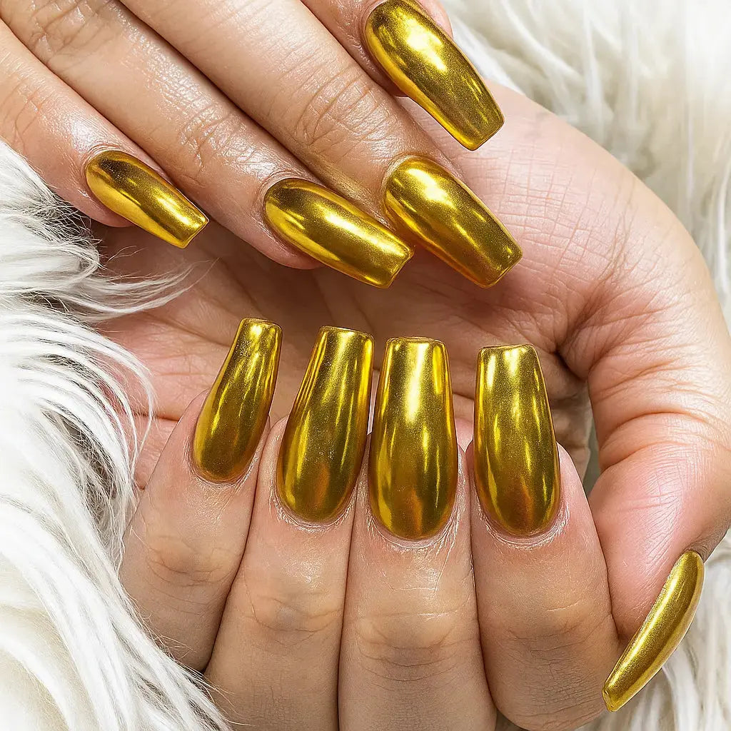 Spiegel-Nagellack – Sofort metallisch glänzende Nägel Mivoza Deutschland