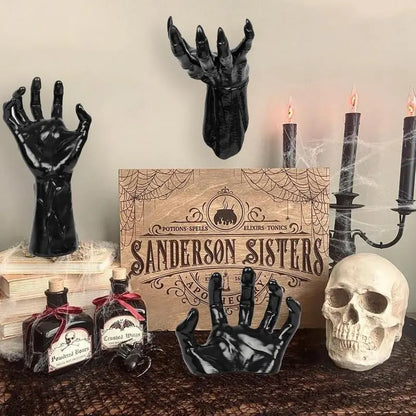 Spuk-Hände Wanddekoration — Lässt Halloween Gäste erschaudern Mivoza Deutschland