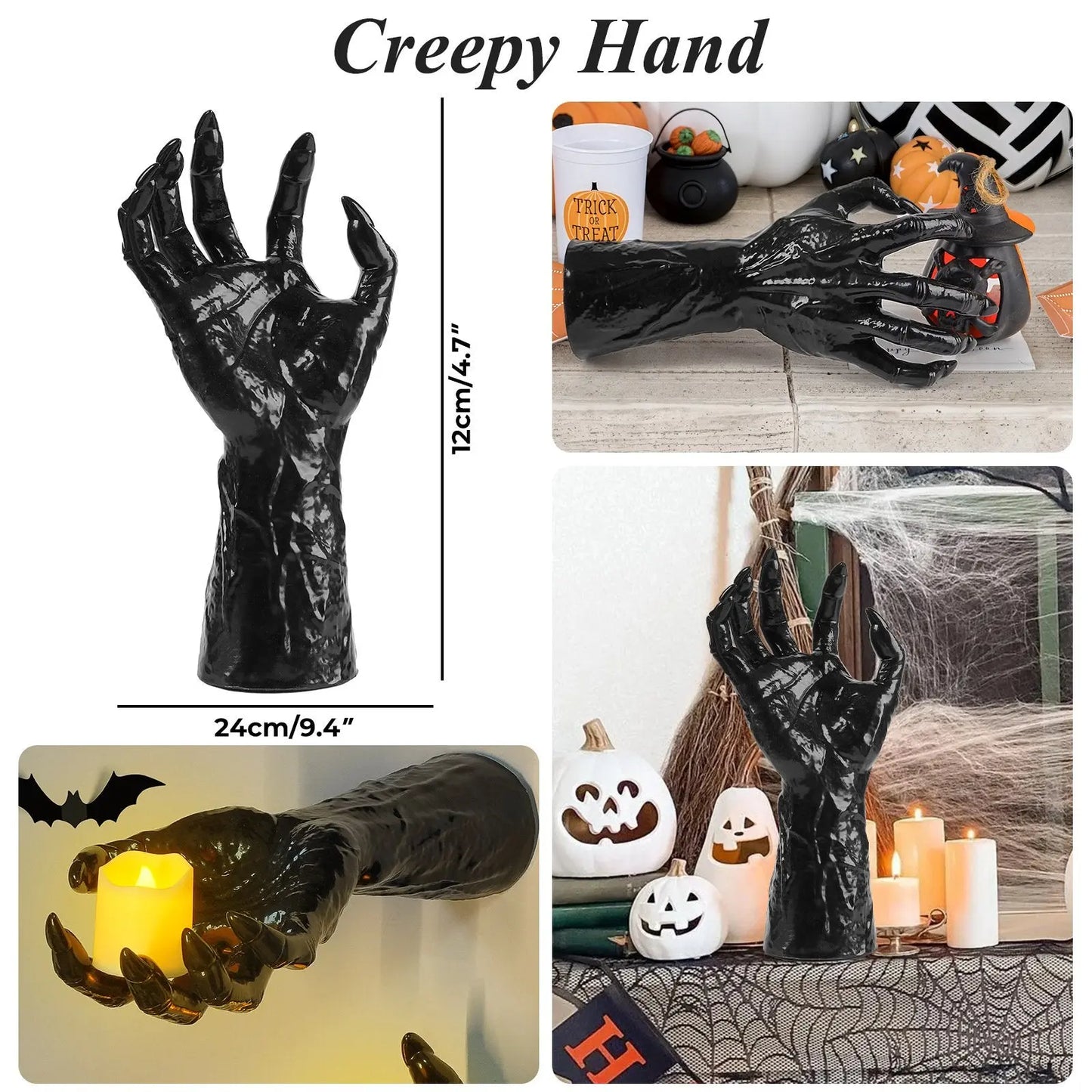 Spuk-Hände Wanddekoration — Lässt Halloween Gäste erschaudern Mivoza Deutschland