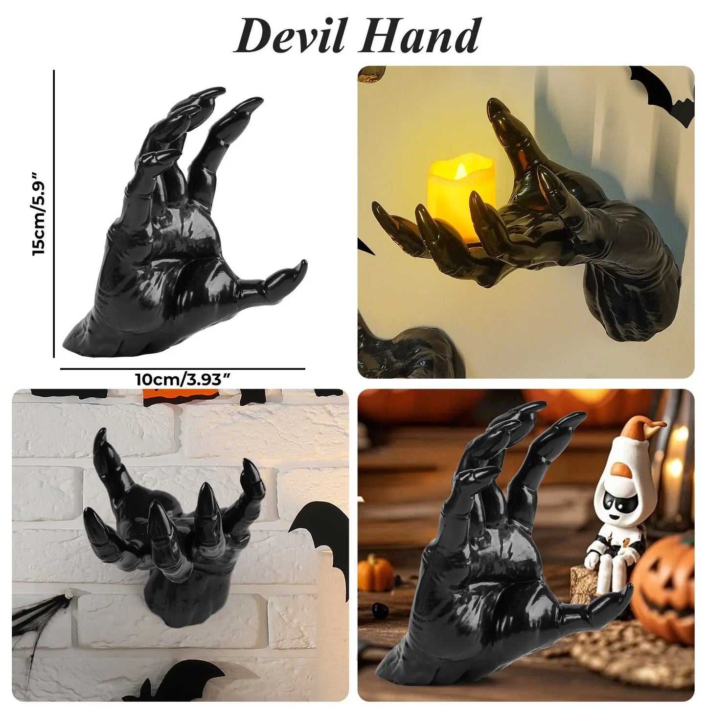 Spuk-Hände Wanddekoration — Lässt Halloween Gäste erschaudern Mivoza Deutschland
