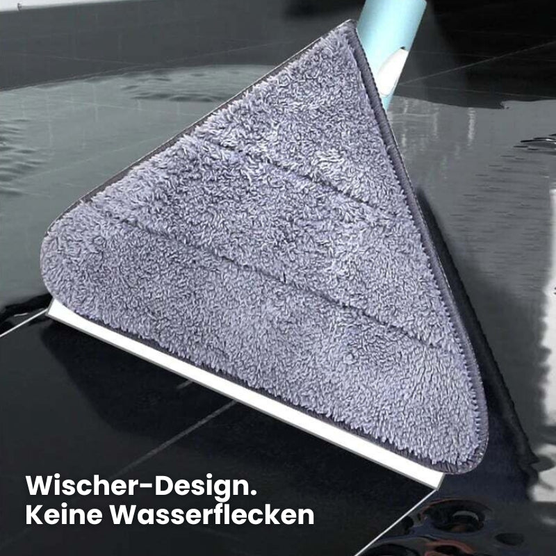 Rotierender Mikrofasermopp mit Edelstahlstiel