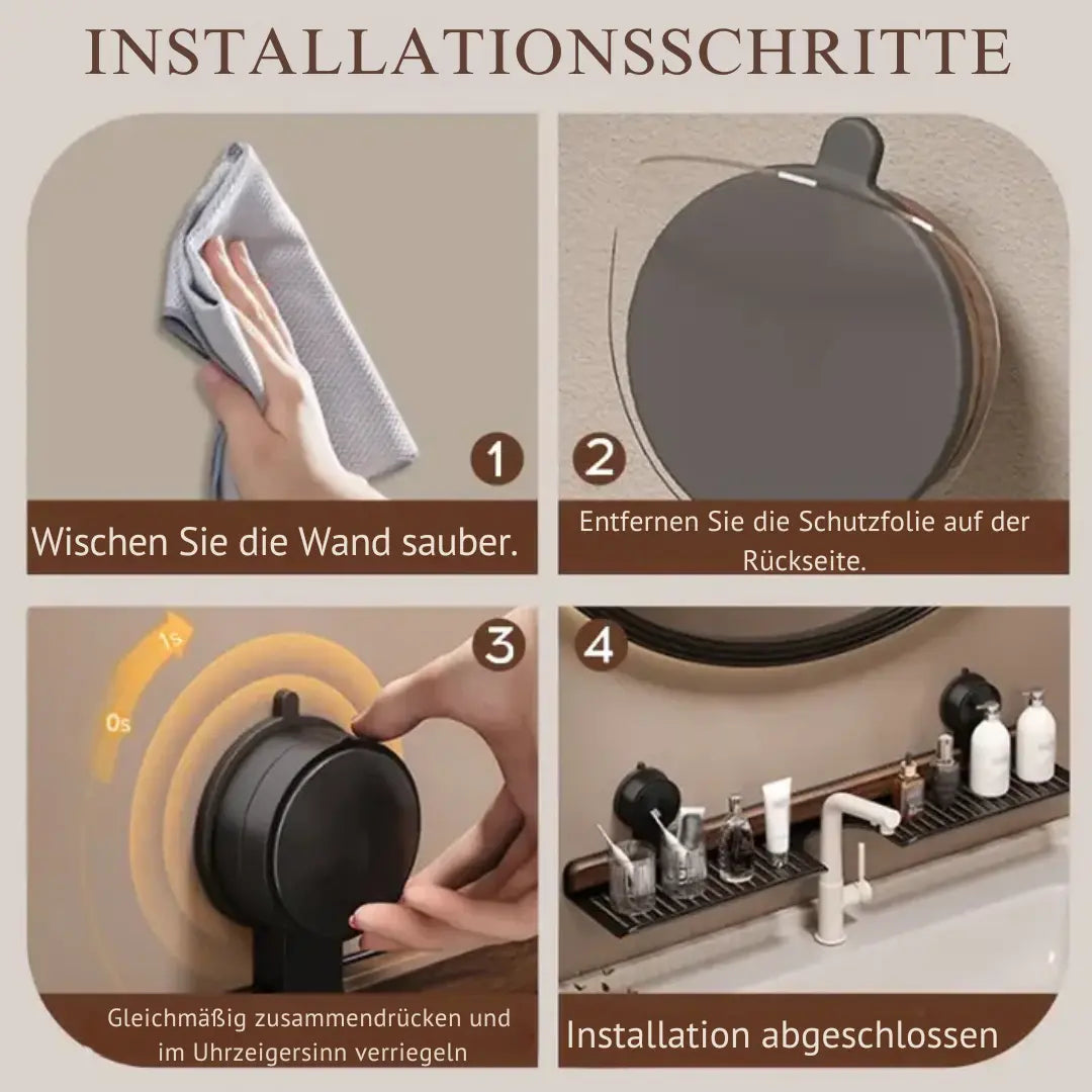 Spülbeckenregal mit werkzeugfreier Montage Mivoza Deutschland