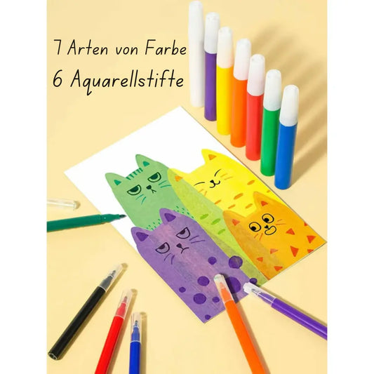 Squeegee Art Kinder-Malset - Malen, kratzen und staunen! Mivoza Deutschland