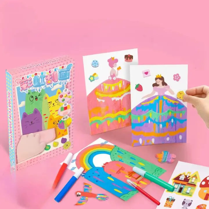 Squeegee Art Malset Mivoza Deutschland