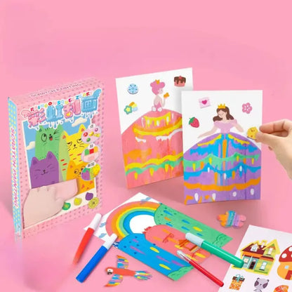 Squeegee Art Malset Mivoza Deutschland