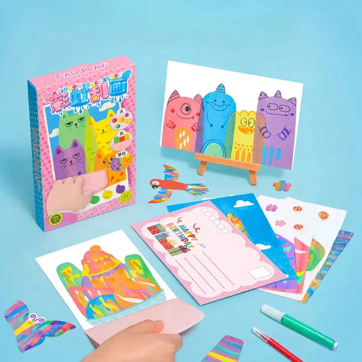 Squeegee Art Malset Mivoza Deutschland