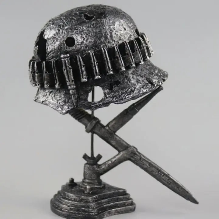 Stahlhelm-Tischlampe – Einzigartige historische Dekoration Mivoza Deutschland