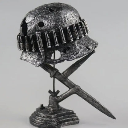 Stahlhelm-Tischlampe – Einzigartige historische Dekoration Mivoza Deutschland