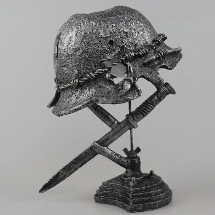 Stahlhelm-Tischlampe – Einzigartige historische Dekoration Mivoza Deutschland