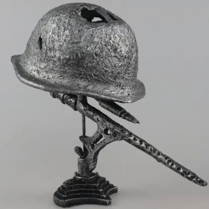 Stahlhelm-Tischlampe – Einzigartige historische Dekoration Mivoza Deutschland