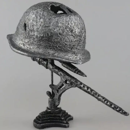 Stahlhelm-Tischlampe – Einzigartige historische Dekoration Mivoza Deutschland
