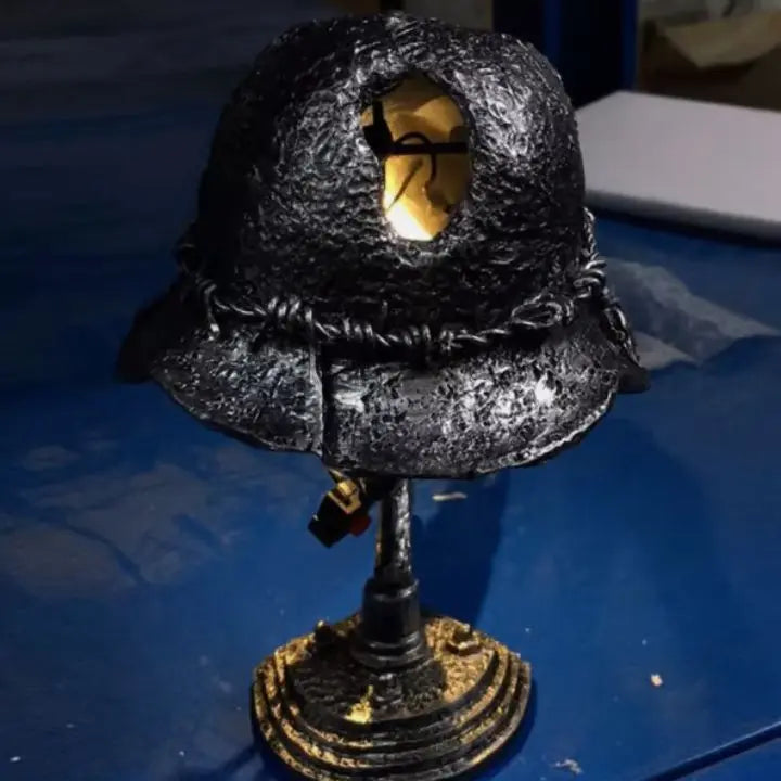 Stahlhelm-Tischlampe – Einzigartige historische Dekoration Mivoza Deutschland