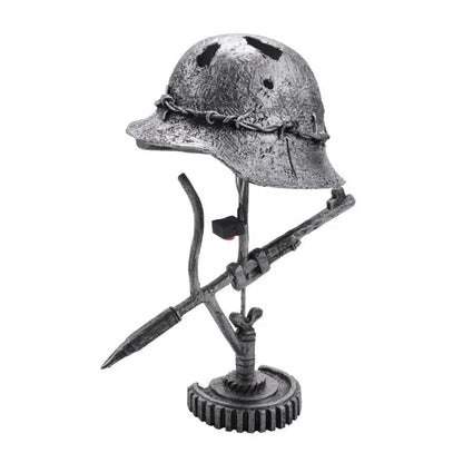 Stahlhelm-Tischlampe – Einzigartige historische Dekoration Mivoza Deutschland