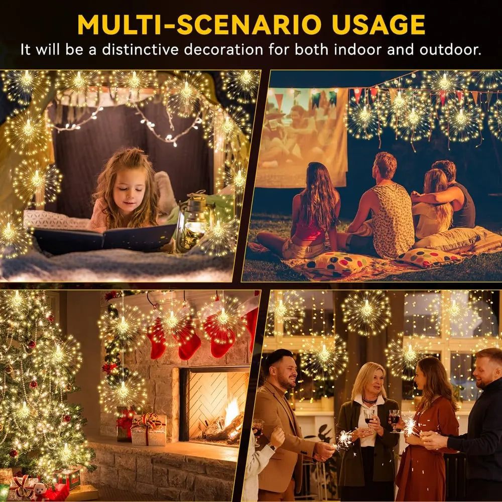 Starburst Lichterkette 3er Set — Macht dein Zuhause zu einem funkelnden Lichtspiel Mivoza Deutschland