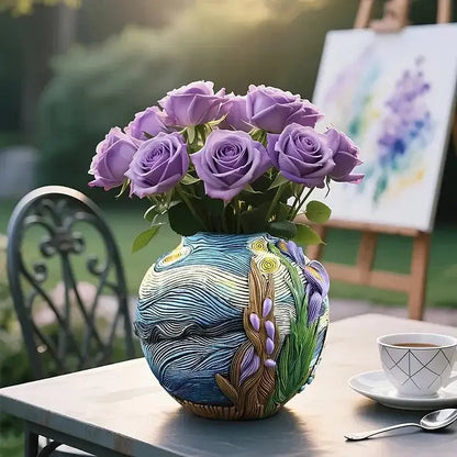 Sternennacht Deko-Vase – Aufwendig handgefertigte & exquisite Tischkunst Mivoza Deutschland