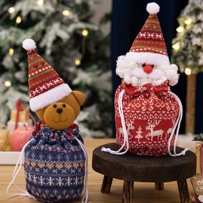 Strickpuppen Weihnachtsbeutel — Süße & besondere Geschenkidee Mivoza Deutschland