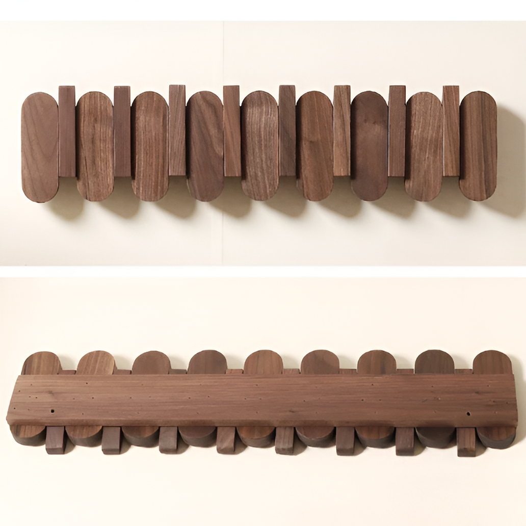 Holz-Wandgarderobe – Kein Chaos Mehr an der Tür