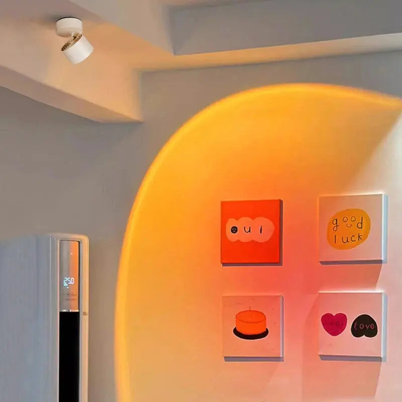 Sunset Spotlight – Dimmbare LED-Stimmungslampe für gemütliche Abende Mivoza Deutschland