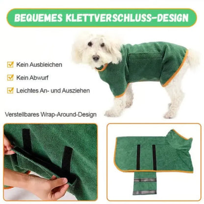Super Saugfähiger Haustier-Bademantel Mivoza Deutschland
