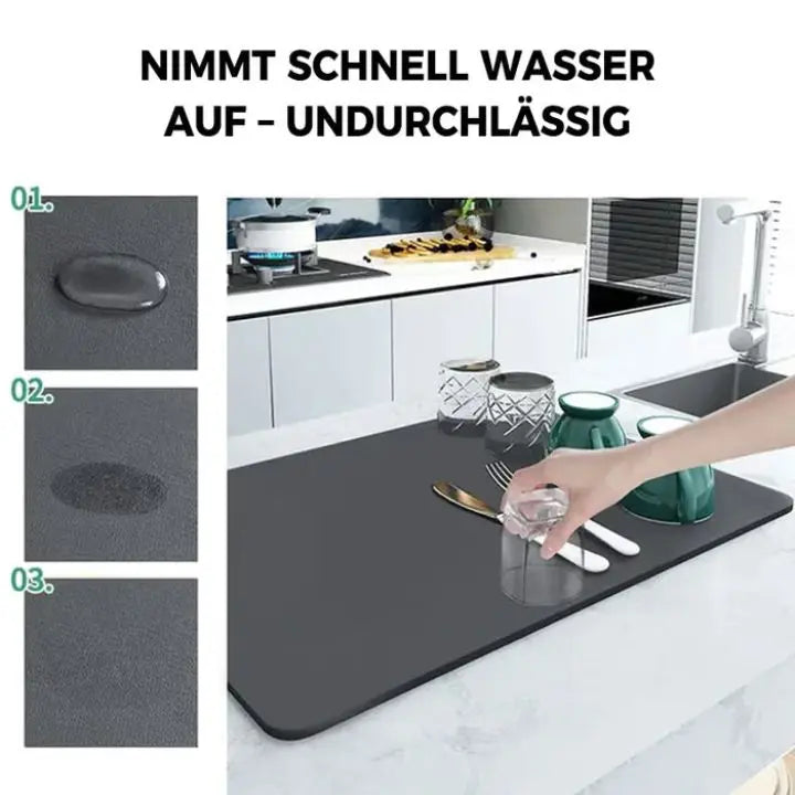 Superabsorbierende Abtropfmatte für die Küche Mivoza Deutschland